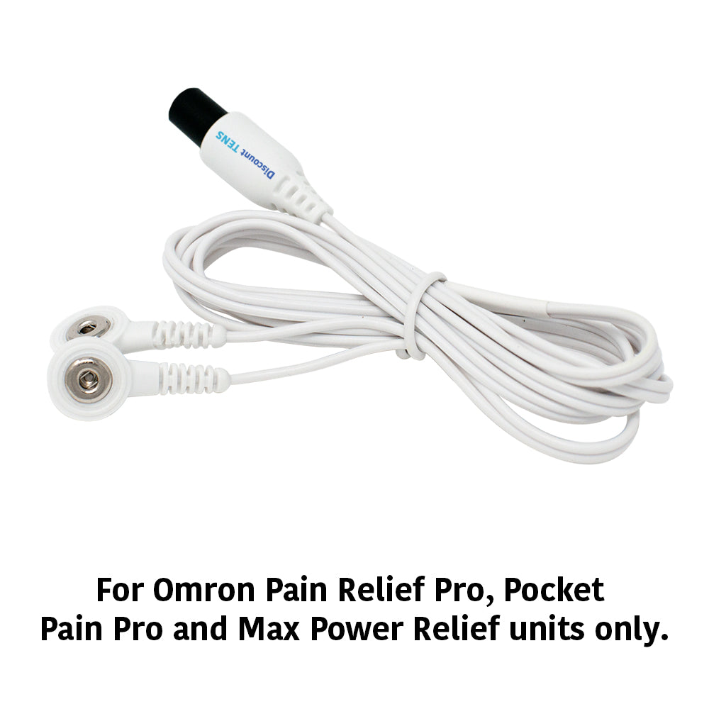 Omron Compatible Replacement Lead Wires for Omron Max, Pro or Pocket M –  Discount TENS