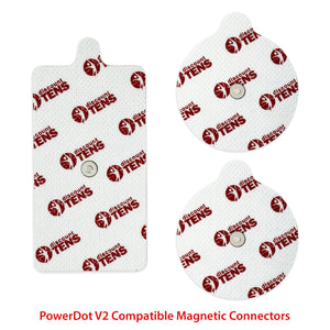
                  
                    PowerDot 2.0 Compatible Electrodes 12 Pack. (Magnetic Connector)
                  
                