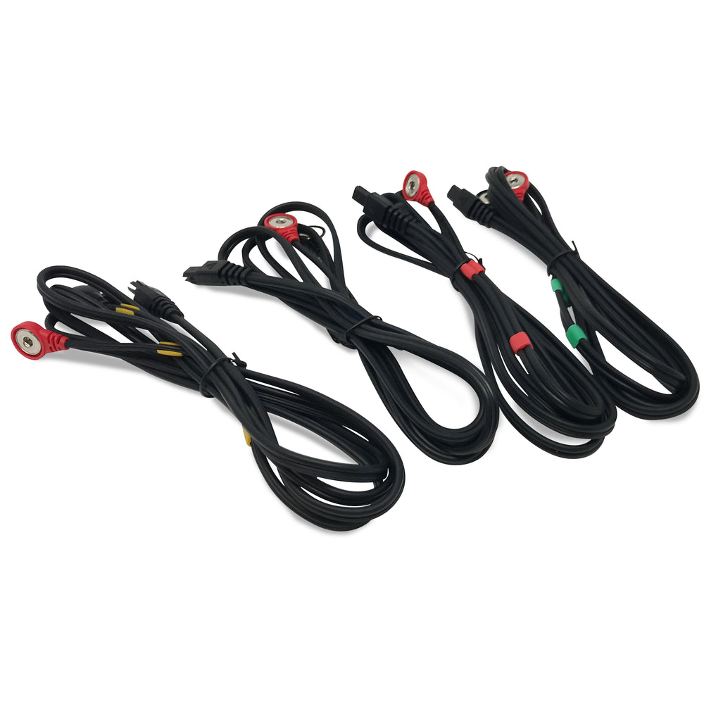 Compex compatible lead wires - Compex Snap Connectors