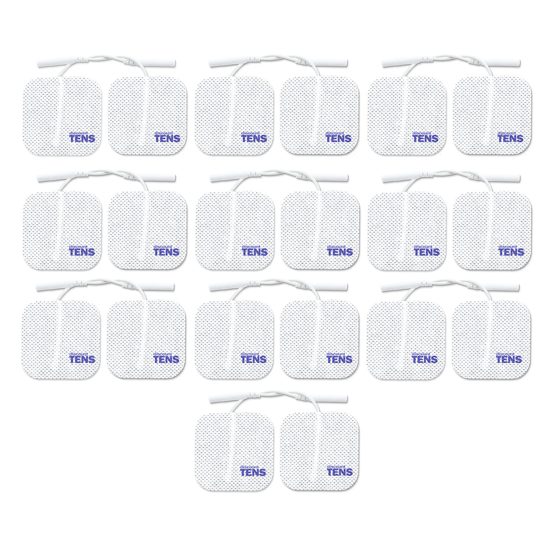 20 Pack Replacement Electrotherapy Pads Compatible with Omron TENS Unit  Device Reusable Pads(not Omron Brand)