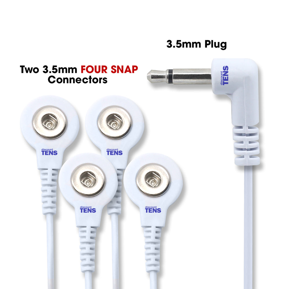 
                  
                    Port Doubler - TENS Electrode Lead Wire - Four Snap Connectors
                  
                