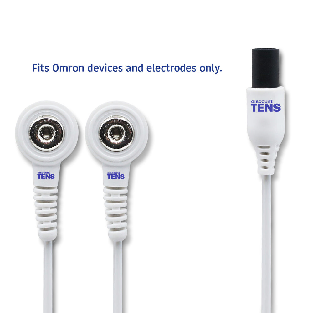 
                  
                    Omron Compatible Replacement Lead Wires for Omron Max, Pro or Pocket Models - Snap Connectors
                  
                