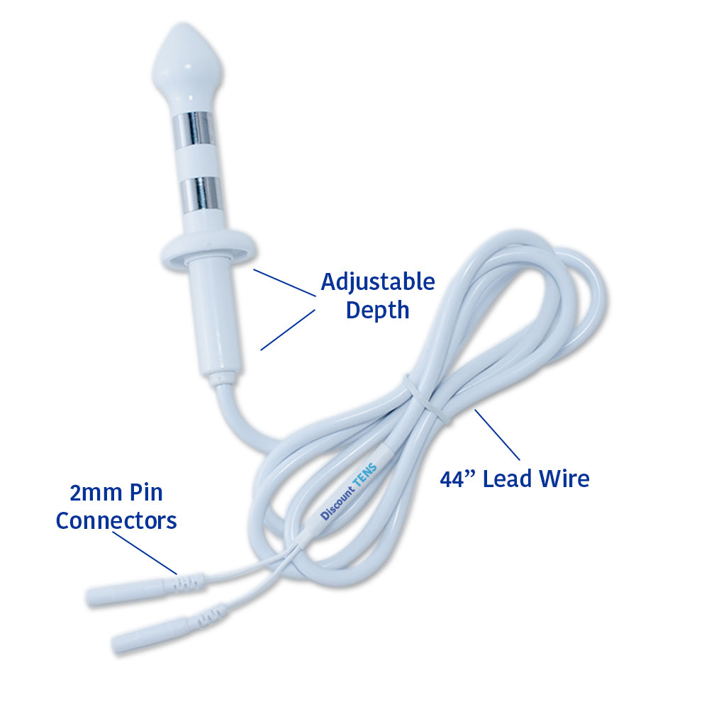 Adjustable Anal Probe Electrode for TENS - EMS - E-Stim Devices - A1 Discount TENS Adjustable Anal Probe Electrode for TENS - EMS - E-Stim Devices - A1 Discount TENS
